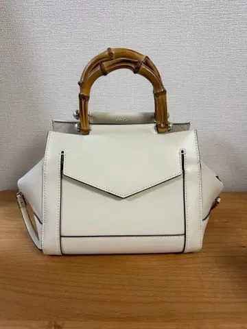 스토리 스토리 핸드백 화이트 대나무 화이트