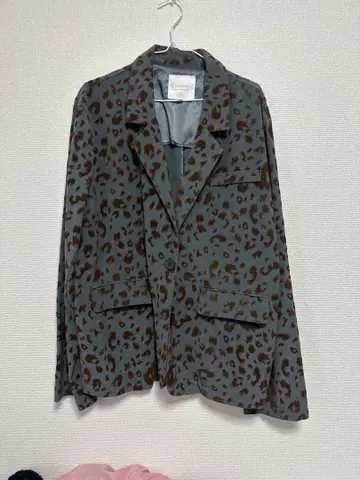 VASTAND 레오파드 무늬 자켓 L 사이즈