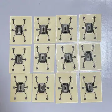 컴플리트 셀렉션 도펀트 메모리 생체 커넥터 씰 12장 세트