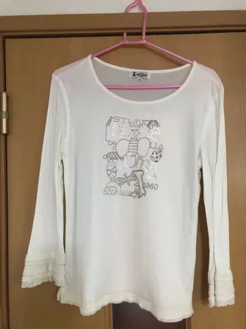 PICONE 롱T셔츠 화이트 사이즈 40