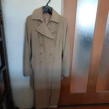 COMME CA DU MODE 베이지 롱 코트