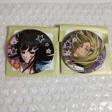 사카모토 데이즈 데코라 캔뱃지 오오부츠 카미카미마와리 세트