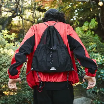 UMBRO x FREAK'S STORE 포켓 부착 메쉬 냅색