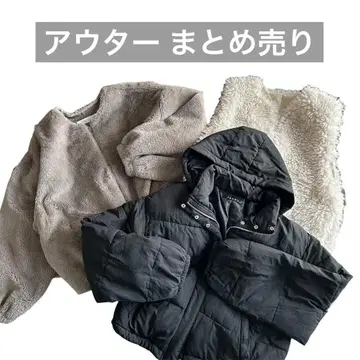 여성용 의류 아우터 3점 묶음 판매 코트 자켓