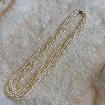 담수 펄 목걸이