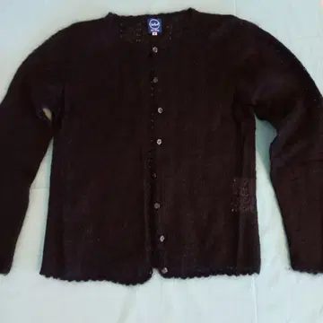 JUNKO SHIMADA 블랙 가디건 M 사이즈