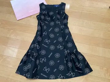 특별 가격입니다 엠즈 그레이시 오버롤 스커트 까멜리아 리본