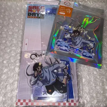 사카모토 데이즈 데코라팝 흔들흔들 아크릴 스탠드 오로라 아크릴 키