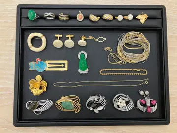 주얼리 세트 목걸이 반지 브로치 등 금제 불명 정리품