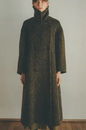 CLANE 클라네 MIX SHAGGY LADY COAT