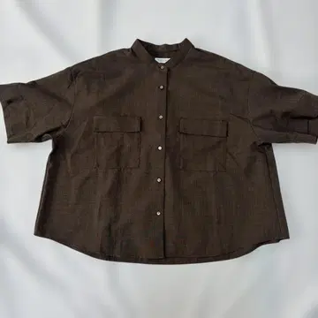 BEAUTY&YOUTH 셋업 반팔 브라운 셔츠 팬츠 M 브라운