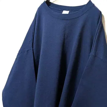 헤인즈 무지 맨투맨 트레이닝복 네이비 네이비 컬러 2XL 구제 의류