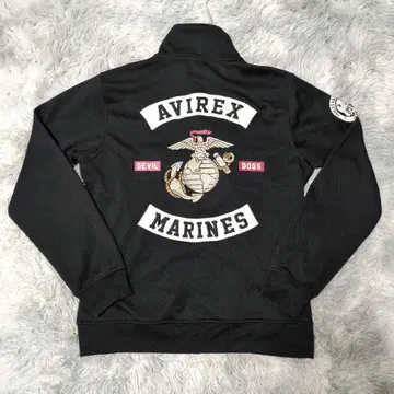 [ AVIREX ] 트랙 자켓 MARINES 스탠드 업 XL