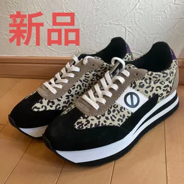 NO NEME 새상품 FLEX 레오파드 24.5