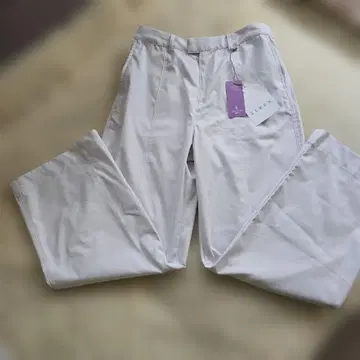 ELKEX 화이트 캐주얼 팬츠 M 사이즈