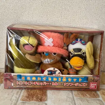 원피스 미니 봉제 인형 3개 세트 초파, 카루, 쿤푸 주곤