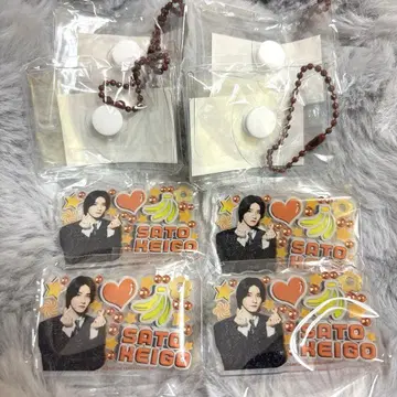 JO1 사토 케이고 미테코레! 가챠가챠 캡슐 토이 4개
