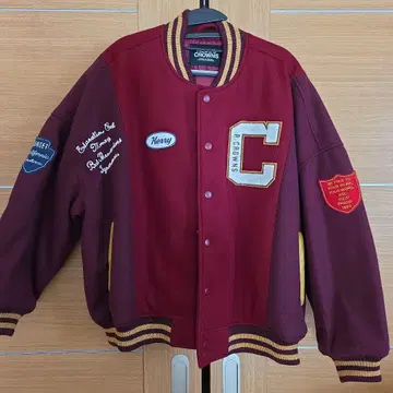 로데오 크라운 코트 점퍼 아우터 바시티 자켓 새상품 FREE