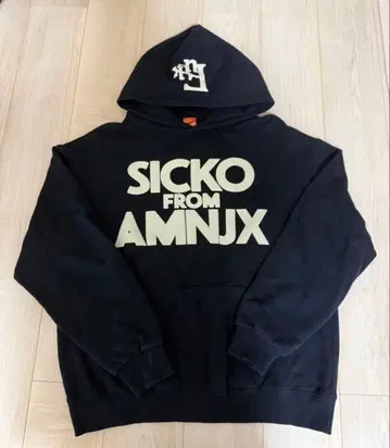 AMNJX 후드티 히라모토 렌 스트릿 남성용