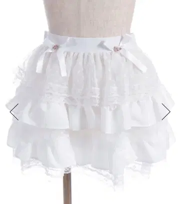 axes femme 프릴 티어드 미니 스커트