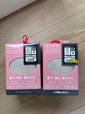 워크맨 MEDIHEAL 룸웨어 M 그레이지 상하의 세트