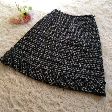 마리메종 에프데 트위드 스커트 9호 M 사이즈