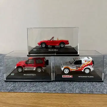 Mazda MX-5 & Mitsubishi Pajero 미니카 세트