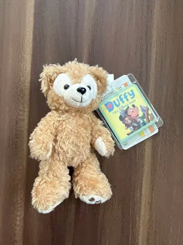 [ 미사용 새상품 ] 더피 봉제 인형 키링 15cm