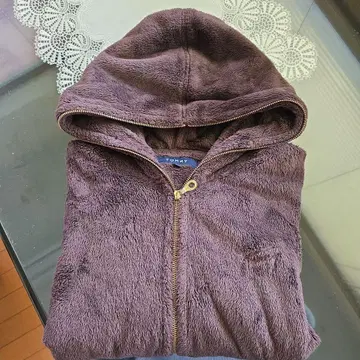 TOMMY 플리스 자켓 M 브라운