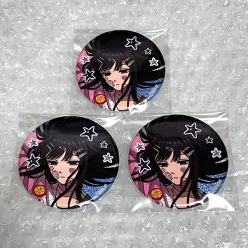 사카모토 데이즈 대불 데코라 글리터 캔뱃지 세트