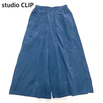 [ 새상품급 ] 스튜디오 클립 얇은 코듀로이 와이드 팬츠 가우초 스카초
