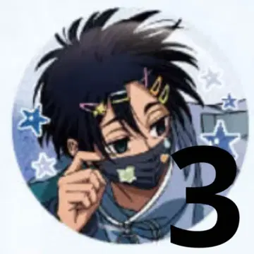 사카모토 데이즈 데코라 데코팝 캔뱃지 세바 마후유