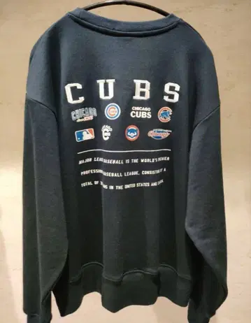 MLB 시카고 컵스 맨투맨 트레이닝복 M