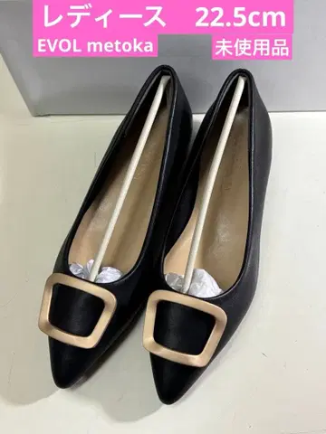 EVOL metoka 여성용 플랫슈즈 미사용품