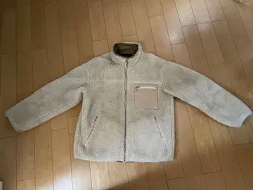 RAGEBLUE ( M ) 화이트 아이보리 플리스 자켓