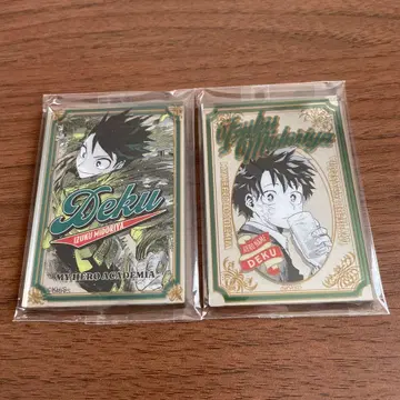 히로아카 원화전 펍 미러풍 아크릴 스티커 미도리야 이즈쿠