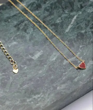 Ray BEAMS 프티 에포 하트 목걸이