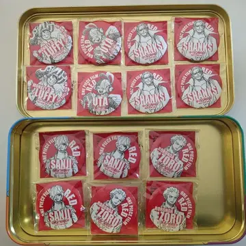 원피스 필름 레드 캔뱃지 세트