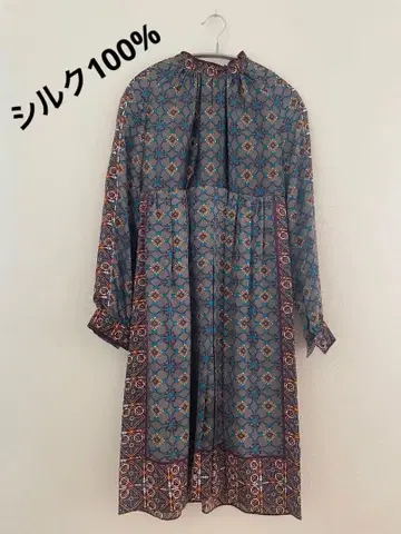 실크 100% 엘레강트 원피스