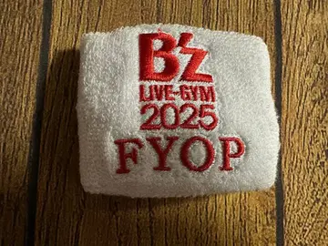 B'z LIVE-GYM2025 FYOP 가챠 리스트 밴드 (화이트)