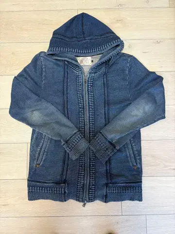 means 다크 블루 후드티 03 y2k