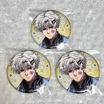 사카모토 데이즈 슬라 데코라 글리터 캔뱃지 세트