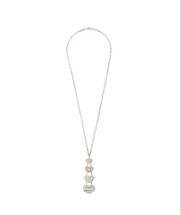 [ 희귀 ] RILY 쓰리 하트 네크리스 실버