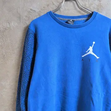 00s 조던 마이클 맨투맨 블루 새상품급 파랑