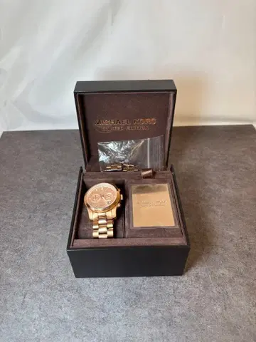 Michael Kors 한정판 손목시계 골드