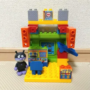 호빵맨 블록 라보 세균맨 메카 공장 로봇 다다단