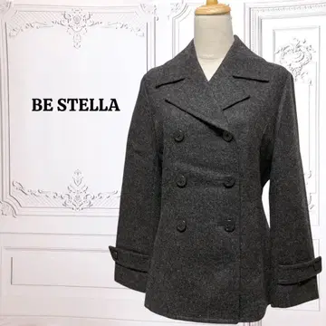 [ 비스텔라 ] 피 코트 [ M ] 그레이 계열 무지 심플 캐주얼 이카리