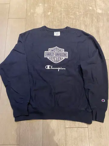 HARLEY-DAVIDSON CHAMPION 콜라보 한정판 맨투맨 M