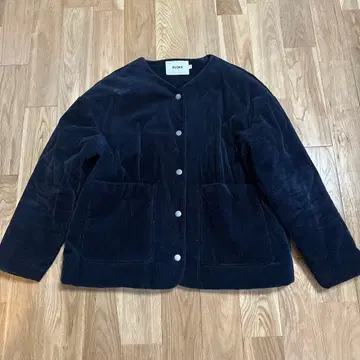 Kloke 클로크 코트 네이비 코듀로이 자켓 s사이즈