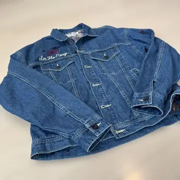 아비렉스 데님 자켓 M 사이즈